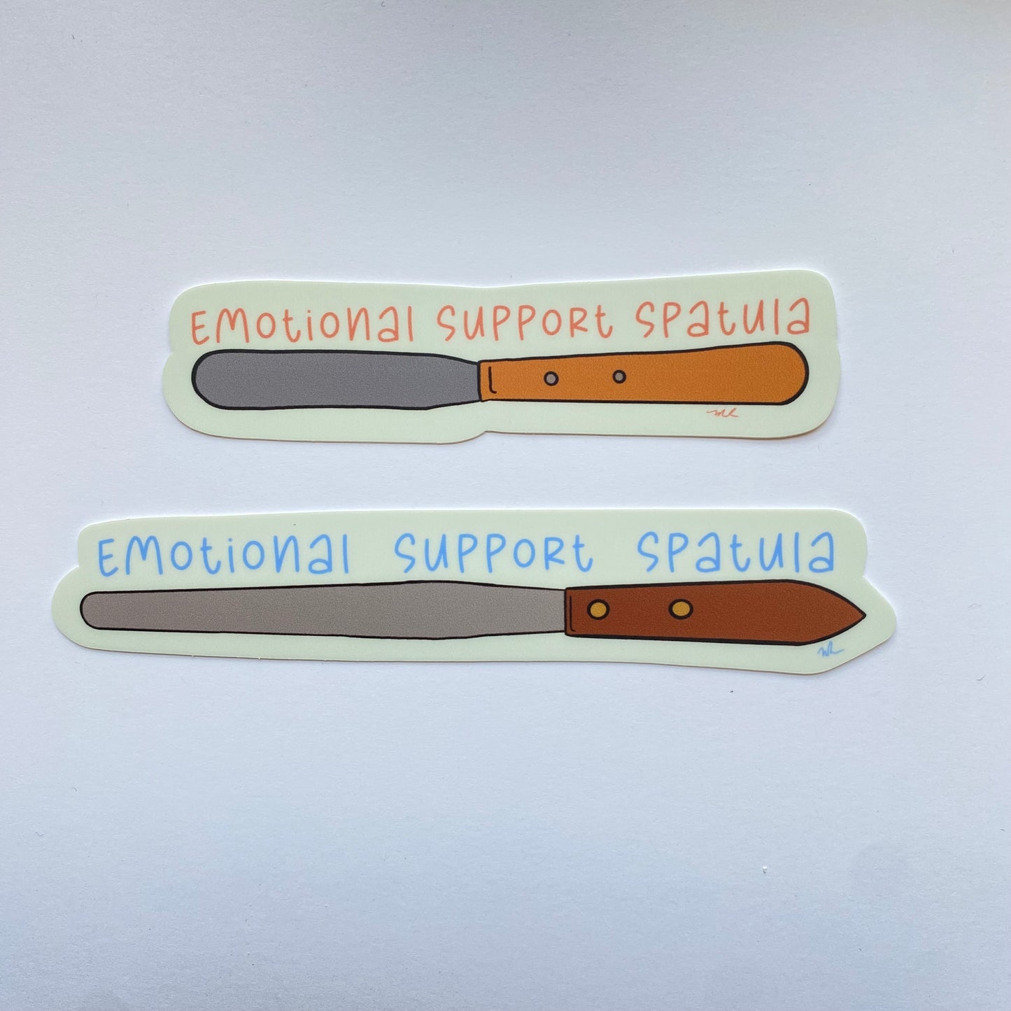 Short Emotional Support Spatula | 3.89" x 1"