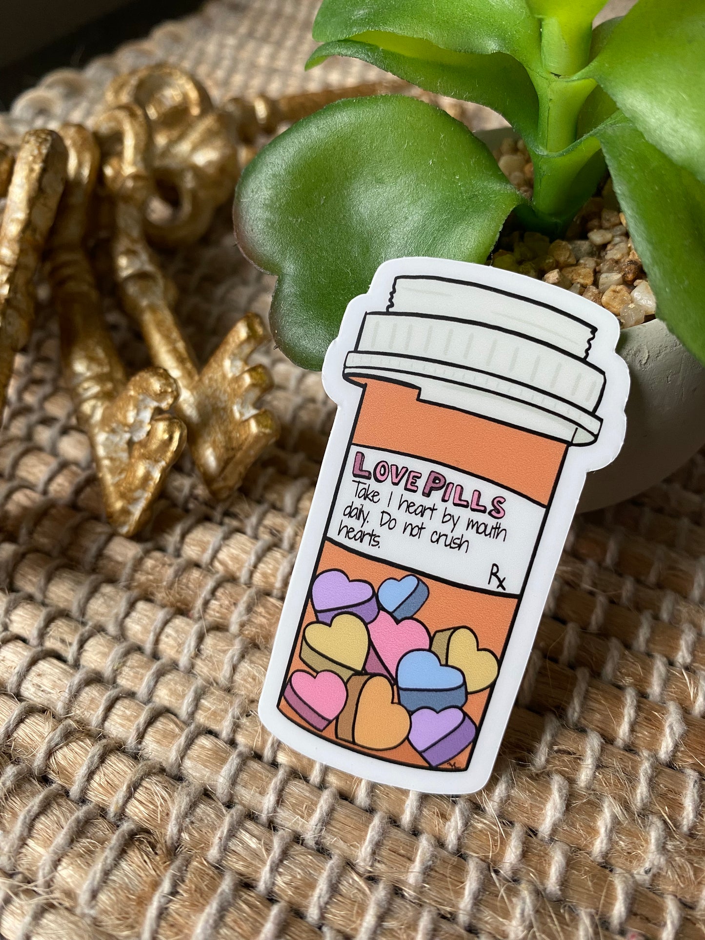 Love Pills Sticker