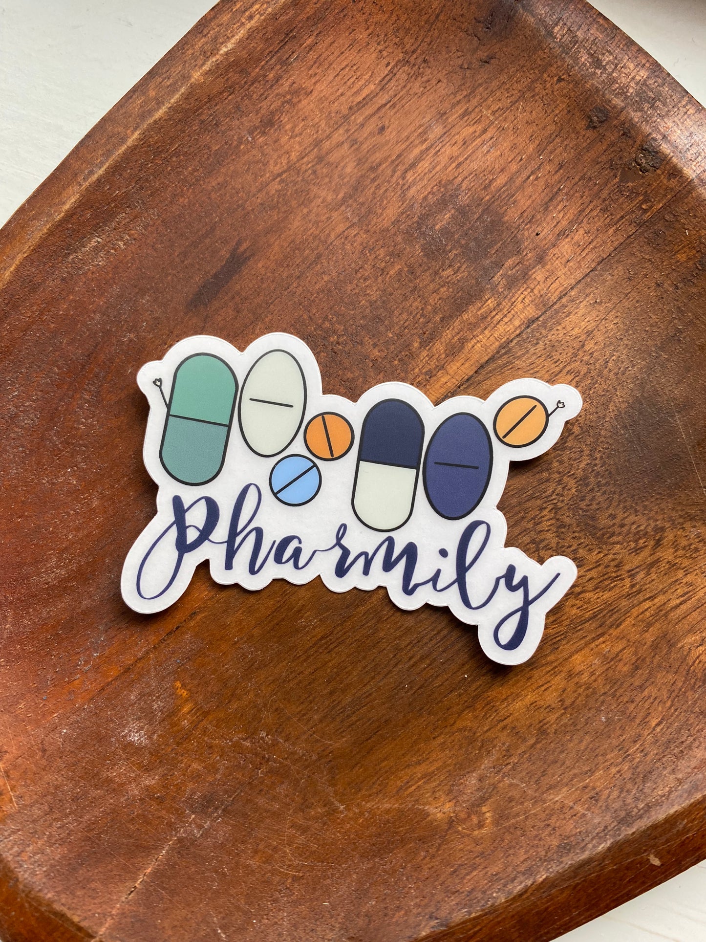 Pharmily Clear Sticker